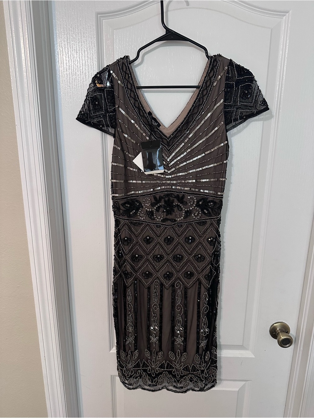 Jywal London NWT Beaded Sequin Flapper Gatsby Dress⁠